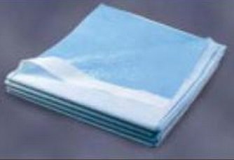 Drape / Stretcher Sheet Avalon® Flat 40 X 90 Inch Blue Tissue / Poly Disposable Avalon by TIDI Products, LLC  ID 359